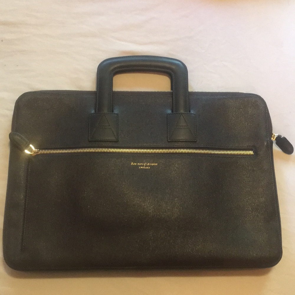 Aspinal of London Connaught Document/Laptop Case